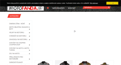 Desktop Screenshot of motofanda.cz